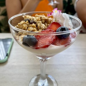 Entradas - Yogurt Parfait