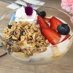 Entradas - Yogurt Parfait