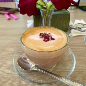 Latte de rosas 