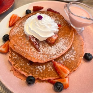 Pancake de rosas