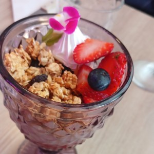 Entradas - Yogurt Parfait