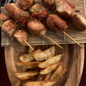 Para Compartir - Brochetas de Pollo