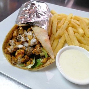 Shawarma Mixto combo