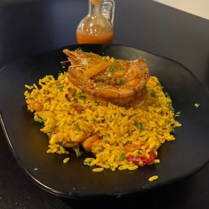 Arroz con marisco