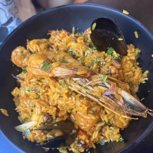 Arroz con mariscos