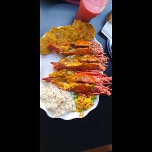 Langosta en salsa criolla