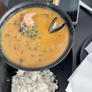 Sopa de mariscos 