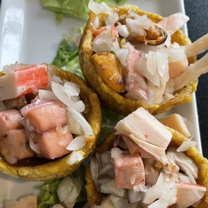 Canastas de ceviche