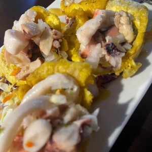 canastitas de ceviche