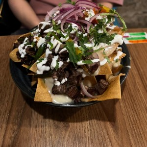 Nachos arracherra