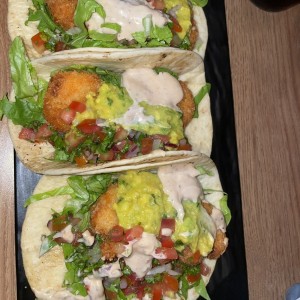 Tacos de camaron 