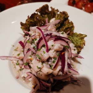 Ceviche de corvina