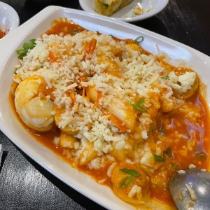 Cheese tteokbokki