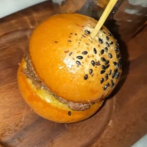 Truffle burger