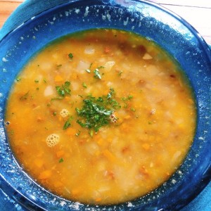 Sopa de lenteja