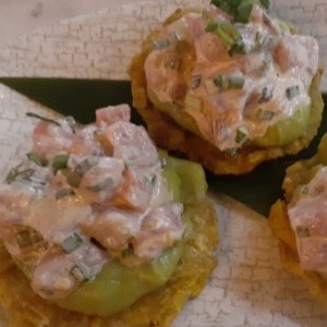 Tostones de Atun