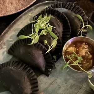 SMALL PLATES - Black Empanadas