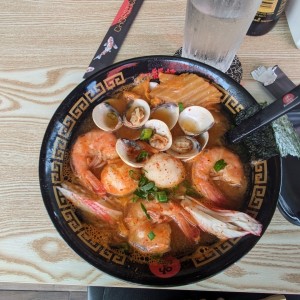 Ramen - Kimchi Seafood Ramen