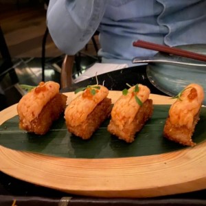 To Share - Salmon Crispy Rice