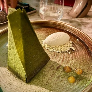 Postres - Matcha Volcano