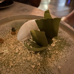 Postres - Matcha Volcano