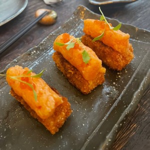 To Share - Salmon Crispy Rice