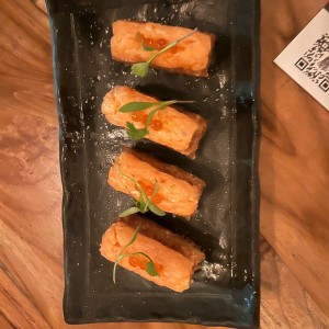 To Share - Salmon Crispy Rice