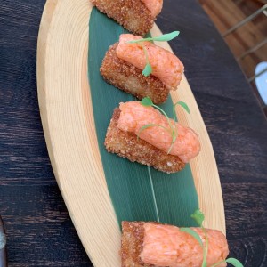 To Share - Salmon Crispy Rice