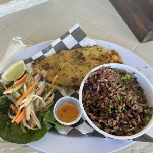 Filete de pescado a la plancha 