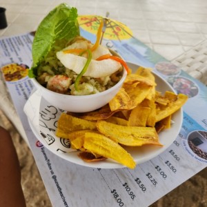 Ceviche de camarones