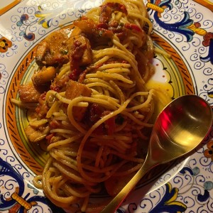 Aglio E Olio Salmone