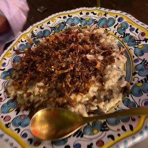 Risotto de Trufas y Hongos