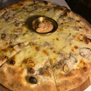 Pizza Kiki Mushrooms