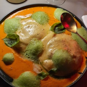 raviolis de hongos