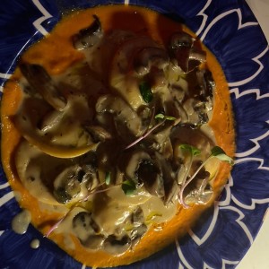 Raviolis de zapallo