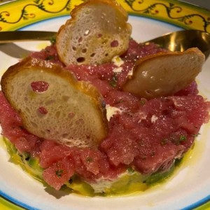 Tartar de atun 