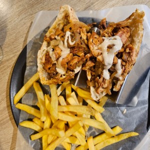 shawarma de pollo