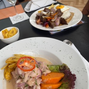 Ceviche de Corvina