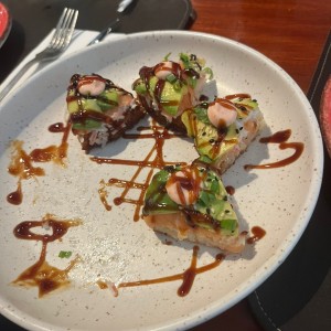 Pizza de sushi