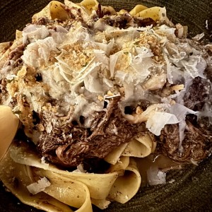 Primi Piatti - Pappardelle Short Rib