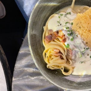 Linguine alla Carbonara Madre