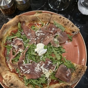 Pizza Giallo e Prosciutto