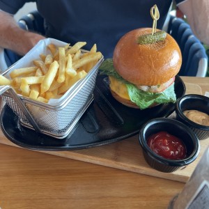 Hamburguesa de Boeuf Angus Truffé