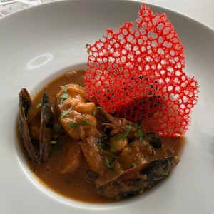 bisque de mariscos 