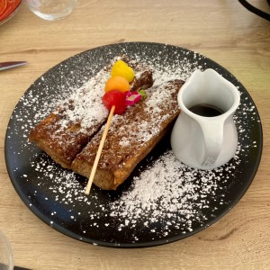 Tostadas Francesas con fruta