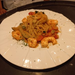 Pasta con mariscos