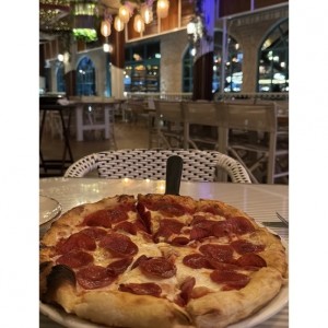 Pizza de pepperoni 