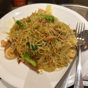 Fideos de Arroz estilo Singapor