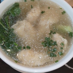 Sopa Wanton de Puerco