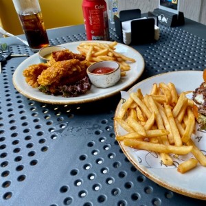 Crispy tenders de pollo